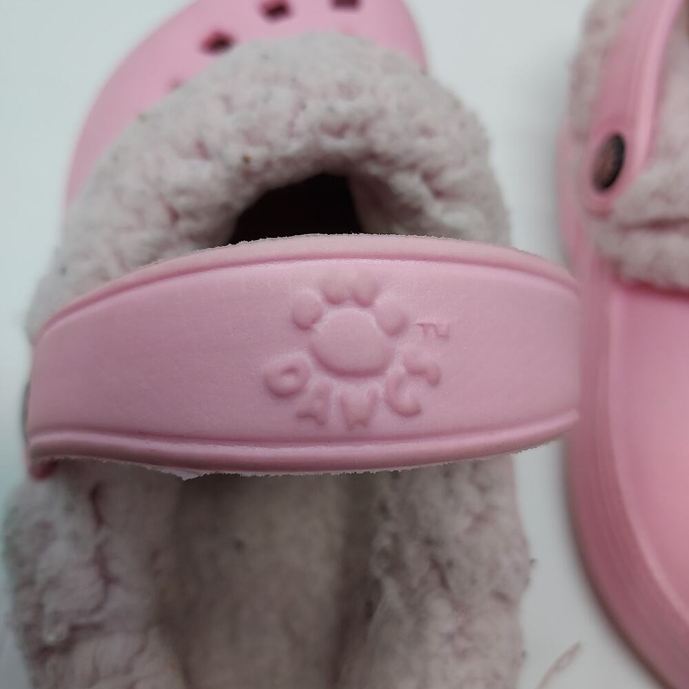 ⭐️3/$25 Dawgs Pink Clogs w/Fleece Lined Size 11/12 - Picture 8 of 8